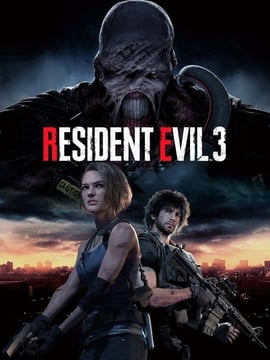 Resident Evil 3 remake cover art