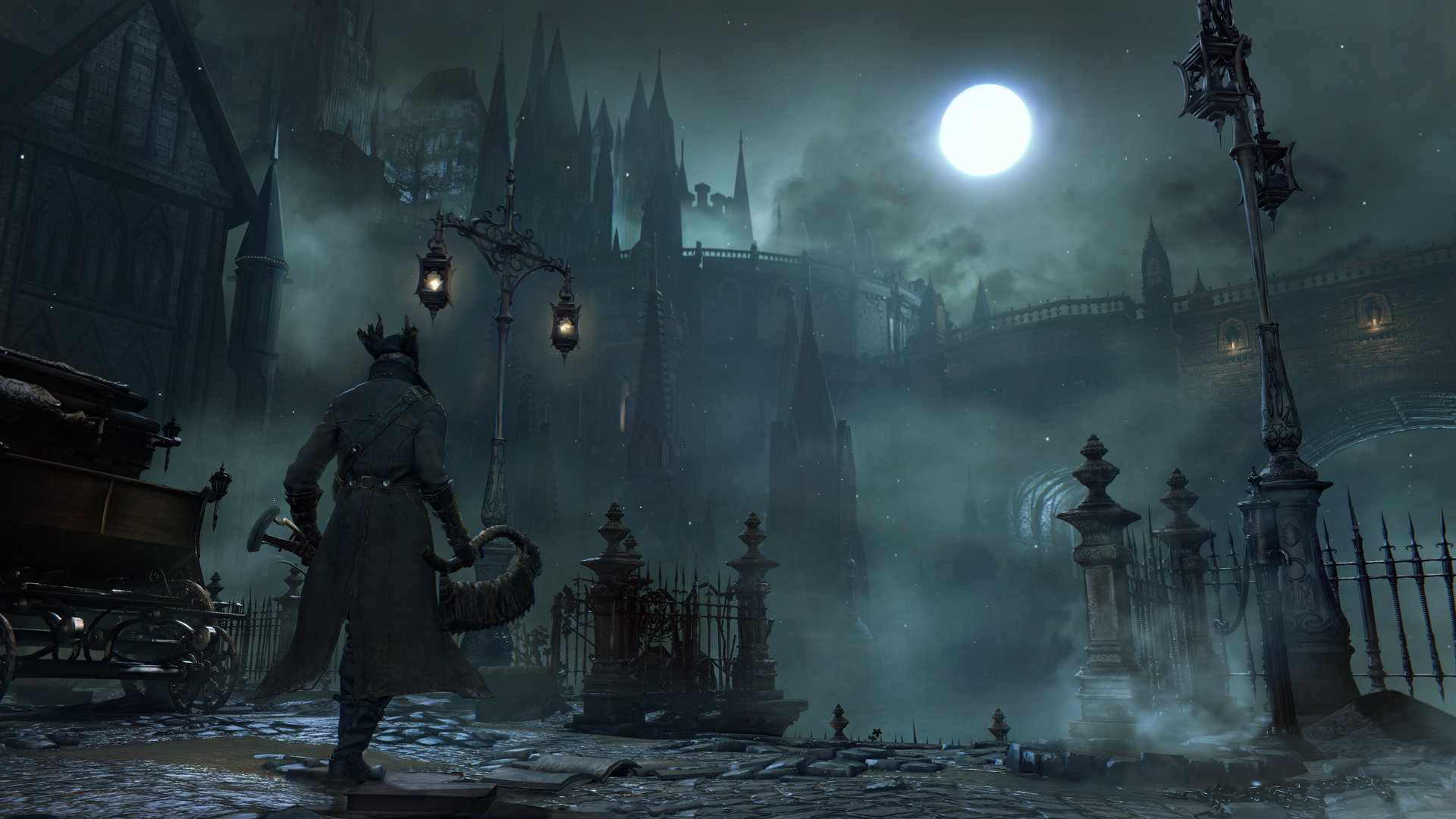 Bloodborne gameplay Central Yharnam