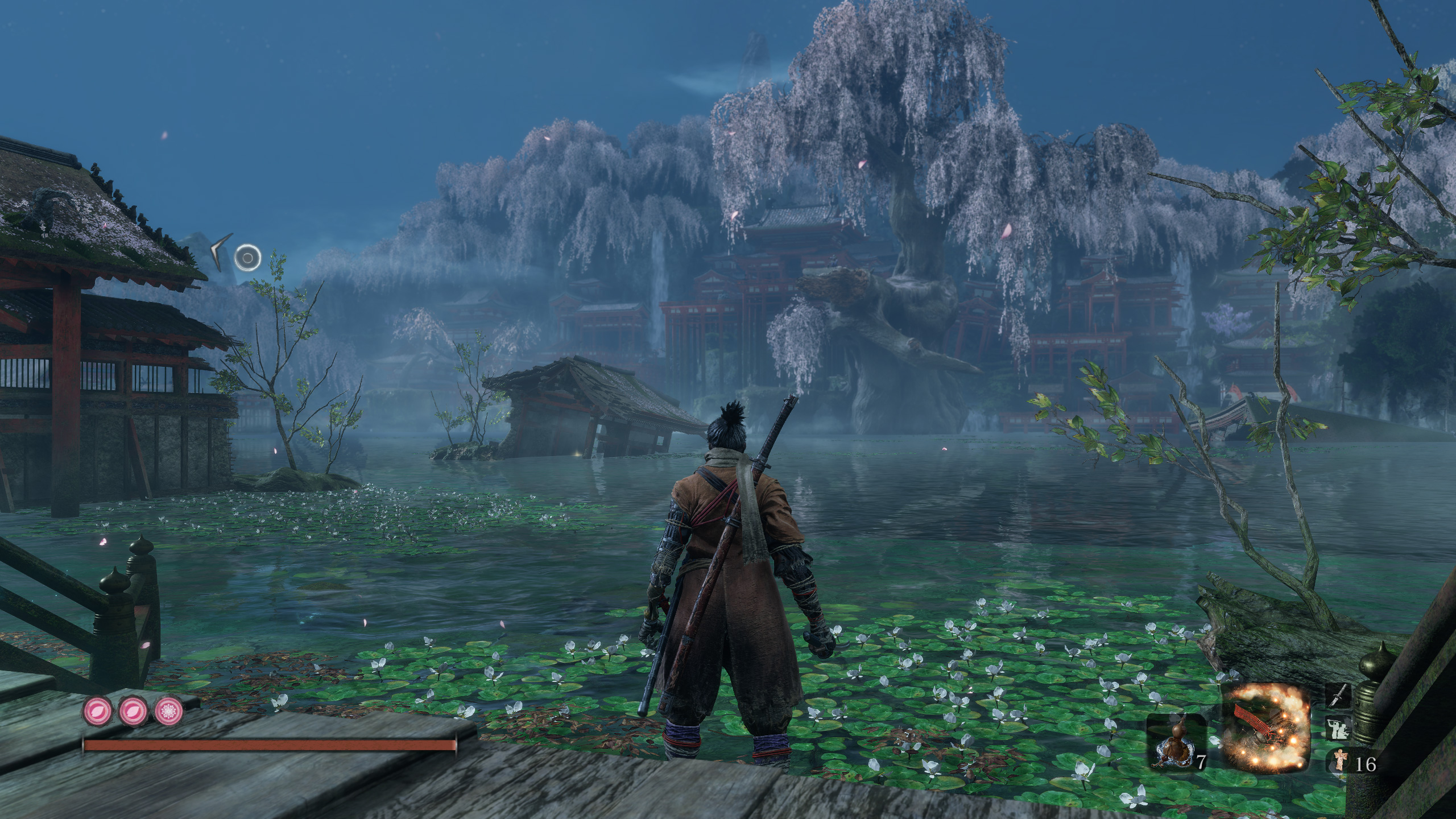 Sekiro gameplay bossfight