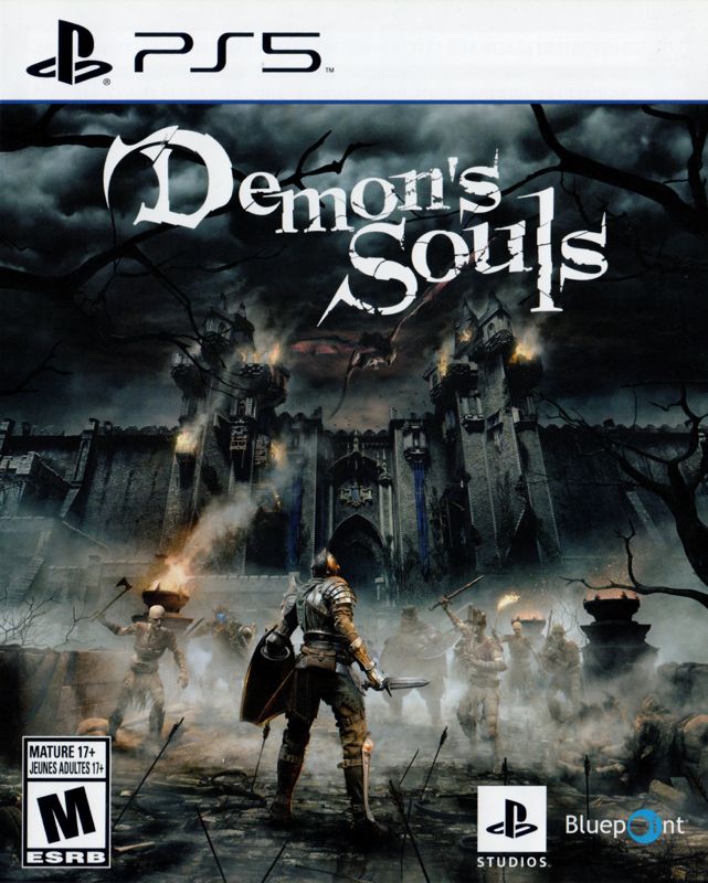 Demon's Souls PS5 remake box art